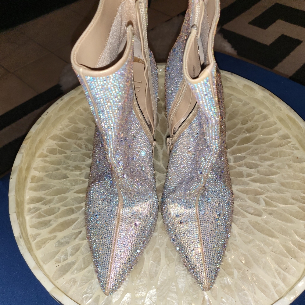 Beautiful bling booties